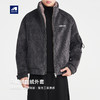 墨麦客男装仿兔毛加绒夹克男2025冬新款老钱风厚款男士外套81556 商品缩略图0