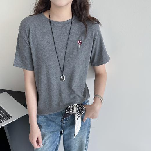 【任选3件加入购物车，满267元减178元，到手89元3件】卷卷紫短袖系列 面料舒适亲肤柔软透气 九个款式任选 百搭休闲时尚 商品图6