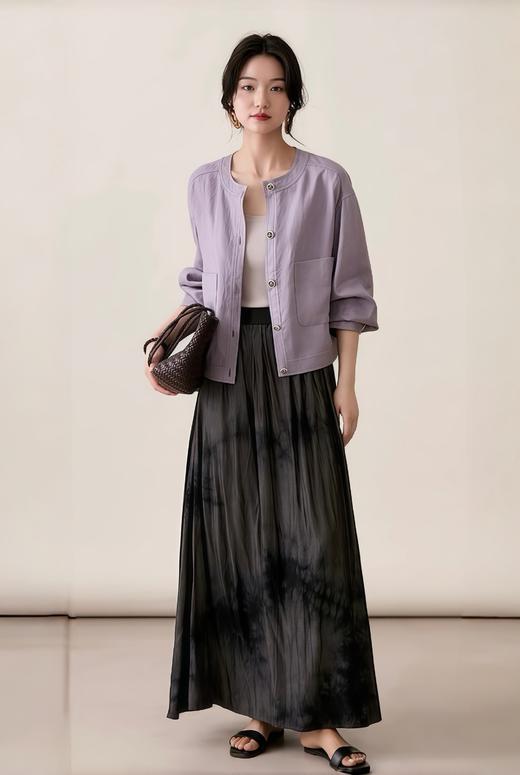 流浪诗人醋酸+莱塞尔呼吸感小资气韵外套 商品图11