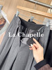专柜实拍【含绵羊毛】拉夏贝尔/La Chapelle垂顺有型遮胯显瘦~春夏压褶西装裤通勤百搭休闲裤女 商品缩略图5