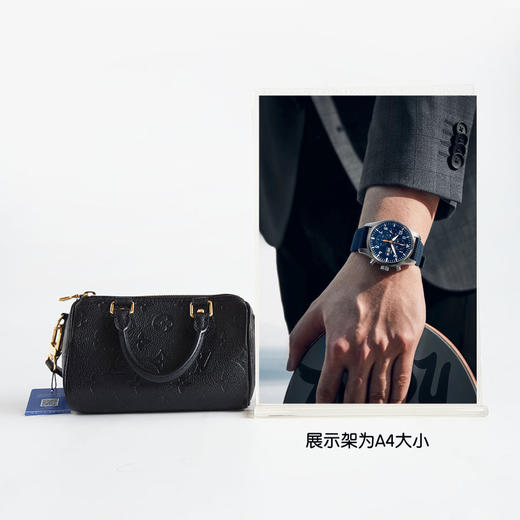 【95新】LV路易威登NANO SPEEEDY M82450黑色全皮压花nano speedy 单肩斜挎手提包女士260326AK09 商品图9