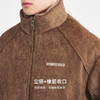墨麦客男装仿兔毛加绒夹克男2025冬新款老钱风厚款男士外套81556 商品缩略图3