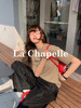 专柜实拍【舒适不束缚】拉夏贝尔/La Chapelle高质感弹力足透气舒适五色圆领字母短袖T恤 商品缩略图4