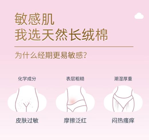 七度空间天山绒面极薄型夜用290mm三联包 商品图5