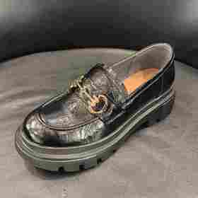 LFGJ凌介女鞋 X0419 时尚百搭乐福鞋