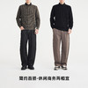 墨麦客男装2025年冬季新款微阔衬衫假两件针织衫男士套头毛衣男潮 商品缩略图4