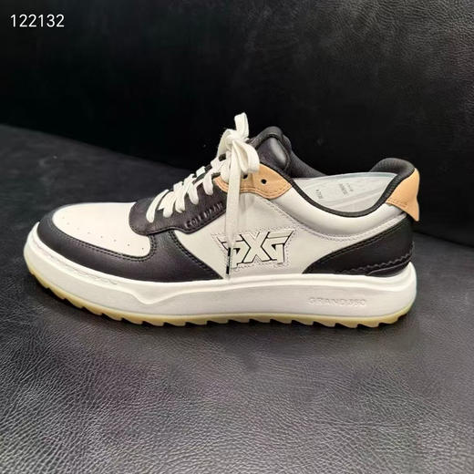 韩单26春夏PXG新款高尔夫休闲男皮鞋，鞋底带钉防滑，材料：头层牛皮
码数：40-41-42-43-44-45 商品图1