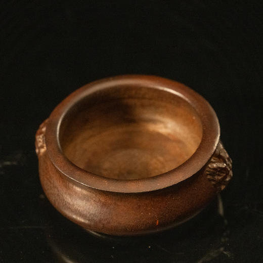 清	竹雕兽耳圈足香炉 商品图2