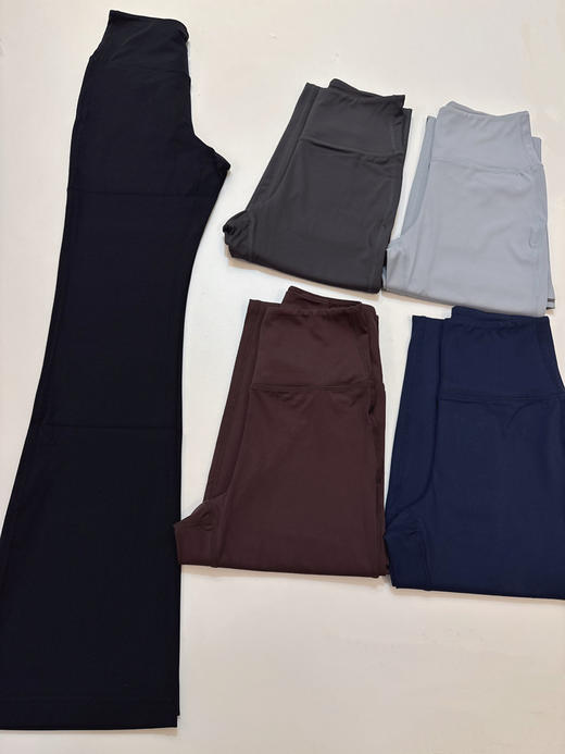 328-4渠道货 lulu美人鱼 超高腰喇叭裤 亚洲版 签约面料 巨好穿 运动休闲均可 商品图2