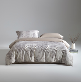 ————————无印良品120支双股尊享棉双面四件套 被套-200×230（±2）cm 床单-245×250（±2）cm   枕套-48×74（±1）cm×2 （代发）