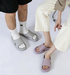 加入2双拖鞋到购物车，第二件0元（单拍不发！）【沐初良品 情侣家居拖鞋】35码-44码可穿，男女同款，符合人体工学的设计，缓解站立疲劳，加宽鞋面！