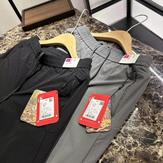 夏季轻薄速干机能休闲长裤 抽绳腰头+三防面料  防盗口袋 商品图5