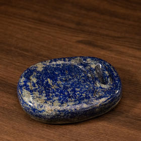 清	青金石随形砚