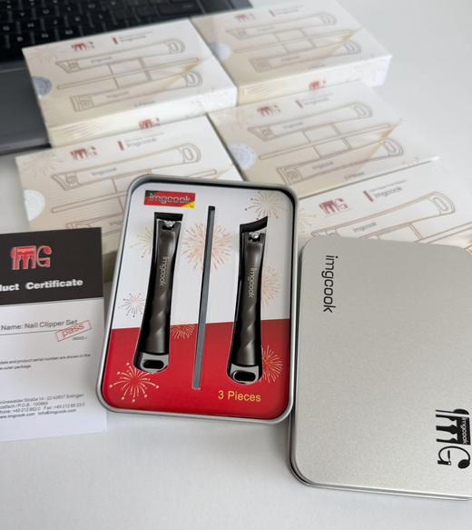 29.9 出口德国正品imgcook防飞溅指甲剪三件套 商品图11