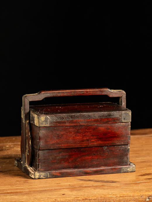 清中期	黄花梨两撞提梁盒 商品图1