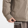 墨麦客男装2025年冬季新款褶皱微肌理衬衫款式翻领羽绒服男士外套 商品缩略图2