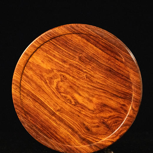 黄花梨一木整挖盖盒 商品图2