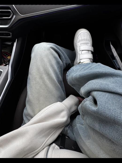 Acne  2.0魔术贴小白鞋闭眼入6cm厚底设计增高 商品图5