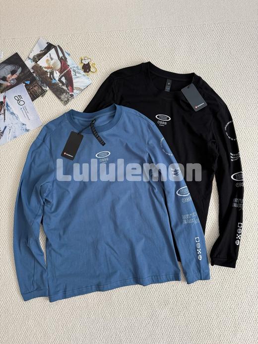 露露Zeroed In Long-Sleeve Shirt  Nature休闲情侣款长袖 商品图4