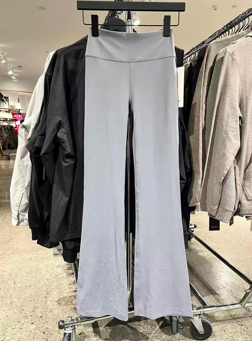 328-4渠道货 lulu美人鱼 超高腰喇叭裤 亚洲版 签约面料 巨好穿 运动休闲均可 商品图1