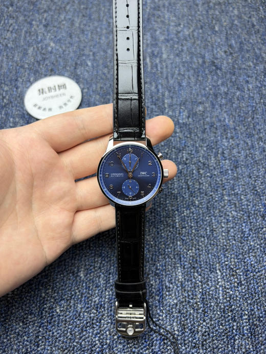 ZF万国葡萄牙计时系列IW371606 蓝色盘 ZF葡计V2版透底款 葡计背透款 丹东7750机 男士腕表 商品图0