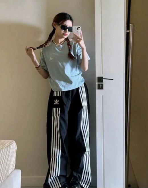 AD五道杠特定酷飒直筒速干工装裤 商品图10