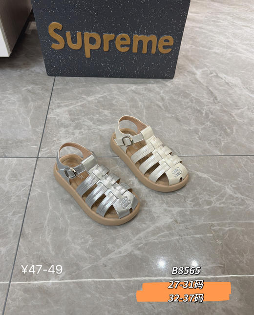 新款半凉鞋方口B8565  27-31 32-37码 商品图0
