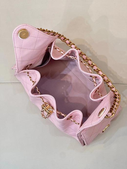香奈儿 25bag 抽绳水桶包 粉色 小号（LZ） 商品图6