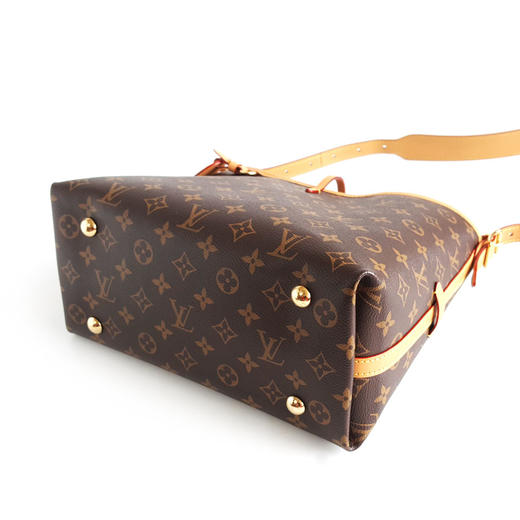 【95新】LV路易威登M46203小号棕色老花carryall单肩斜挎包女士260326AK32 商品图7