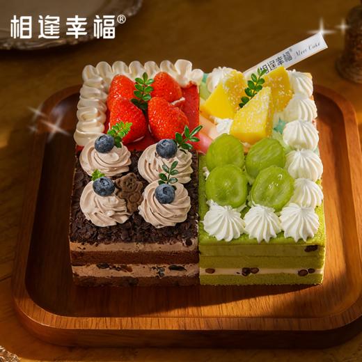 【缤纷四季慕斯蛋糕】方寸之间，藏着四季私语，更盛着相聚的浪漫，我们把四季的风味都藏进这一块蛋糕里，奶油软fufu，水果鲜到爆汁，一次解锁 4 种快乐~ 商品图2