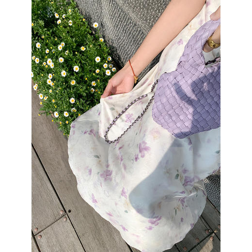 <曾小咸推荐>韩系气质碎花a字连衣裙【预售7-15天发货】 商品图4