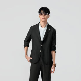 【9.5折】5楼威可多黑色莱赛尔休闲西服VRS26110717吊牌价1980活动价1881