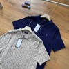 Hazzys26款男士绞花POLO短袖针织衫 商品缩略图3