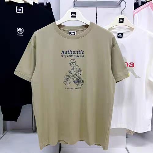 XXMKappa卡帕男短袖夏季休闲半袖T恤运动衫上衣K0F32TD77 商品图0