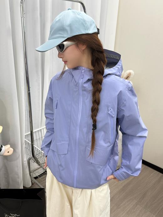 Arcteryx始祖鸟 LIATRIS时尚百搭刺绣品牌Logo连帽软壳夹克外套 商品图2