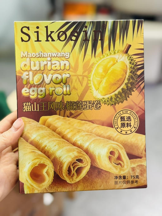 猫山王风味榴莲蛋卷 商品图0