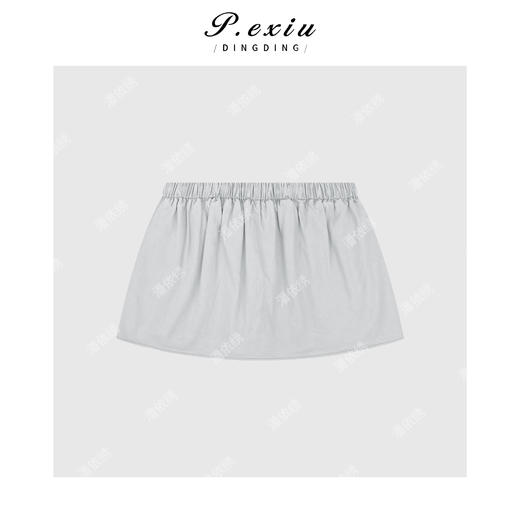 03-5潘依绣丁丁宠粉时髦显瘦松紧腰抽绳半身裙Q7562 商品图1