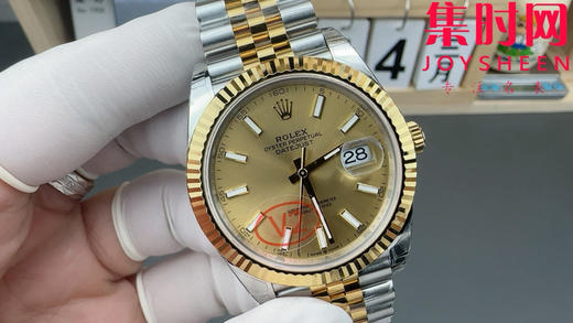 劳力士 VS日志41系列 VS日志V2版 间金款 男士腕表 丹东3235机 五珠带 表径41mm 商品图1