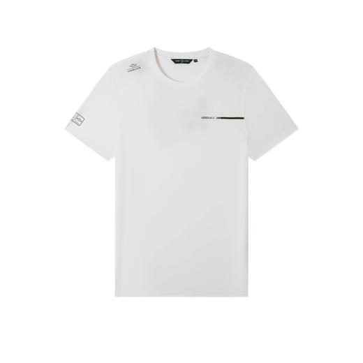 【抗起球】德鲨休闲短袖圆领T恤男青年2026夏新款百搭上衣打底衫 商品图4