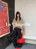 专柜实拍【舒适不束缚】拉夏贝尔/La Chapelle高质感弹力足透气舒适五色圆领字母短袖T恤 商品缩略图5
