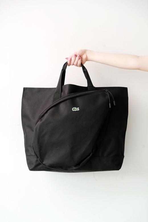 运动网球背包，26L大容量设计。老钱风长肩带情侣款单肩包E032866 商品图10