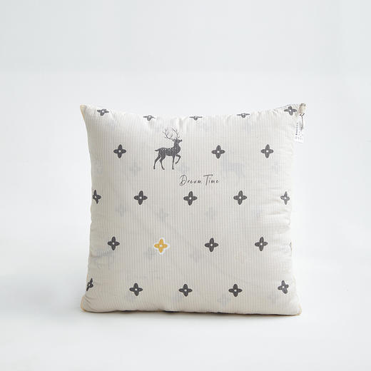 南方生活奶油泡芙二合一抱枕被-北欧鹿（40*40打开100*150cm） 商品图0