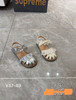 新款半凉鞋方口B8567  27-31 32-37码 商品缩略图0