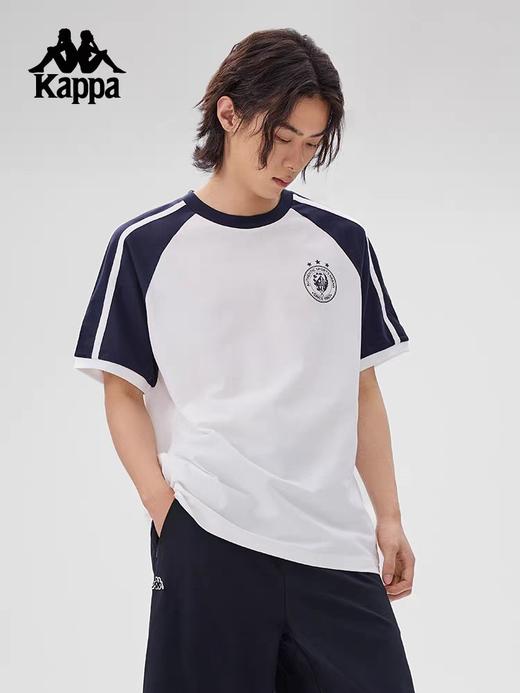 XXMKappa卡帕背靠背夏季运动短袖t恤男纯棉透气半袖休闲上衣 商品图2