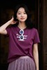 绝绝紫显白字母印花美式T恤 商品缩略图5
