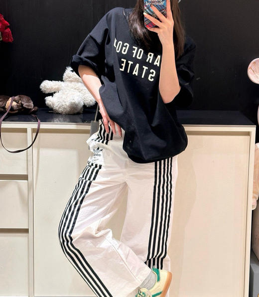 AD五道杠特定酷飒直筒速干工装裤 商品图3