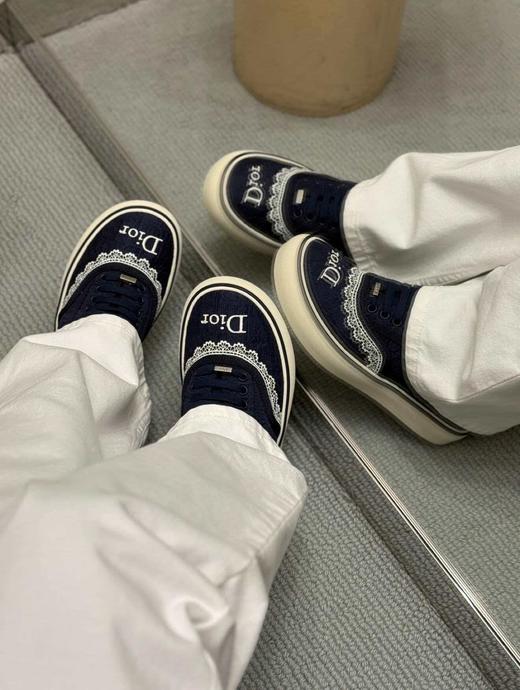 迪奥 2026SS最新款刺绣帆布运动鞋 商品图4