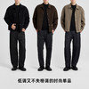 墨麦客男装韩系简约双面呢外套男士2025秋季新款翻领毛呢夹克男潮 商品缩略图4