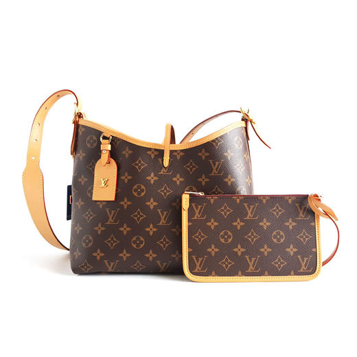 【95新】LV路易威登M46203小号棕色老花carryall单肩斜挎包女士260326AK32 商品图0