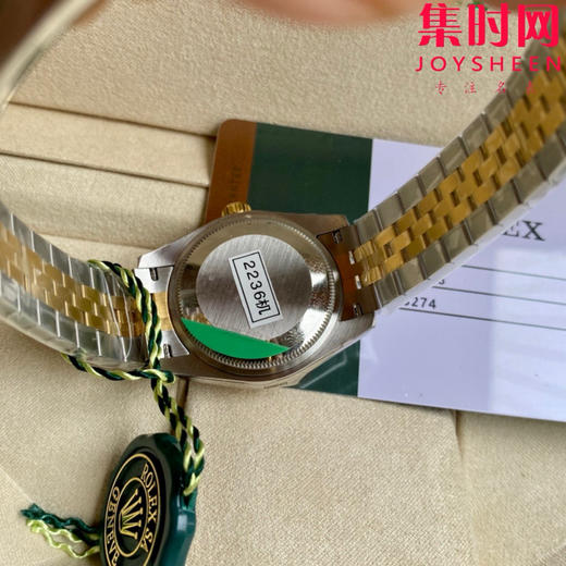 劳力士GS日志型系列 女款31mm 日志31系列 间金灰罗马 女士腕表 搭载改Cal.2236全自动机械机芯 商品图6